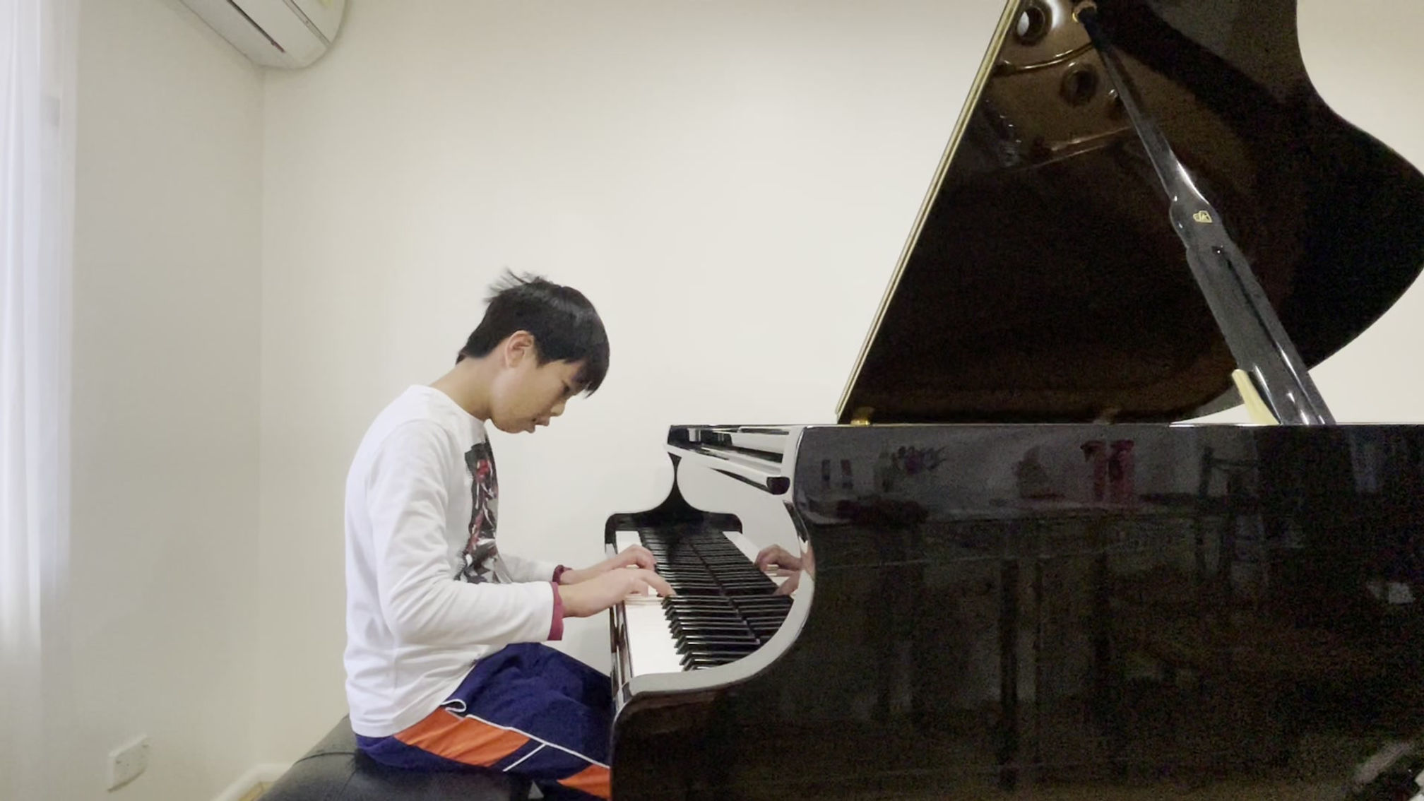 Jayden performing Tender Flower
